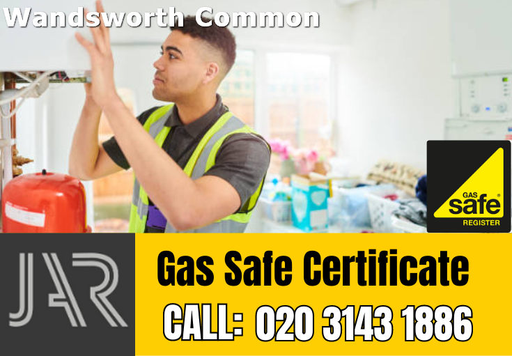 gas safe certificate Wandsworth Common